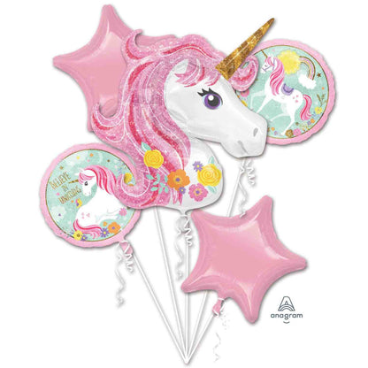 Unicorn Mega Foil Balloon Bouquet