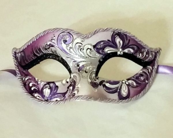 Lily Lilac Deluxe Italian Masquerade Eyemask