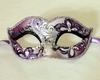 Lily Lilac Deluxe Italian Masquerade Eyemask