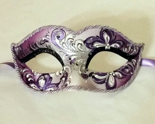Lily Lilac Deluxe Italian Masquerade Eyemask