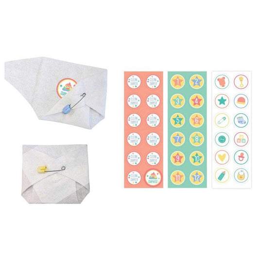Baby Shower 3-in-1 Nappy Games