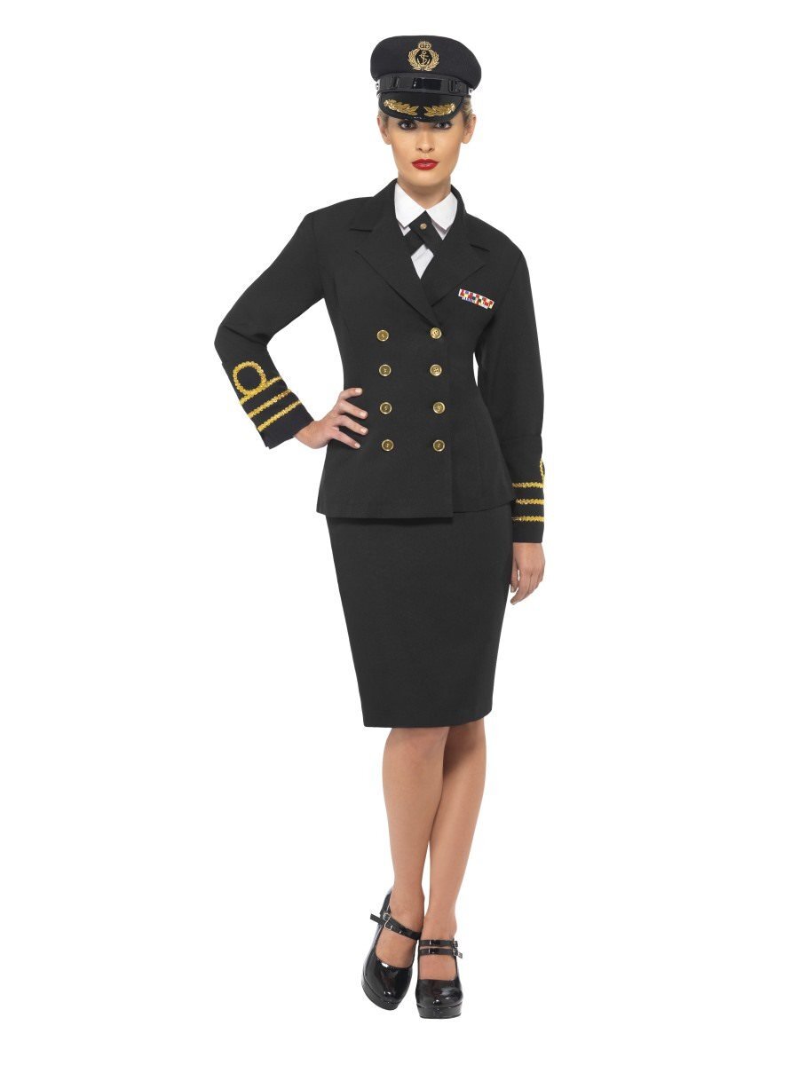 Navy Officer Women's Costume