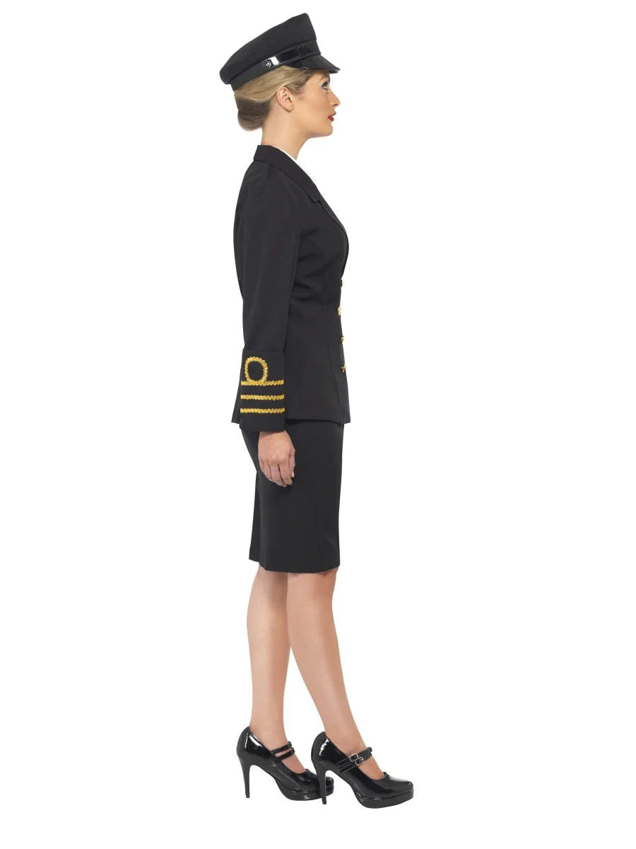 Navy Officer Women's Costume
