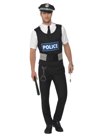 Police Men's Costume Kit