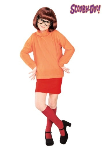 Scooby-Doo Velma Deluxe Girls Costume