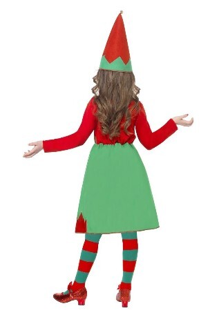 Santa's Little Helper Kid's Dress Costume