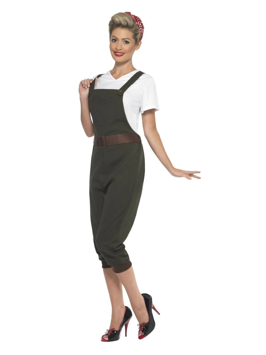 WW2 Land Army Women's Costume