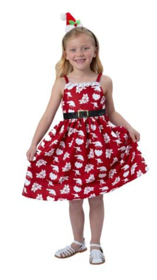 Aussie Christmas Kid's Dress