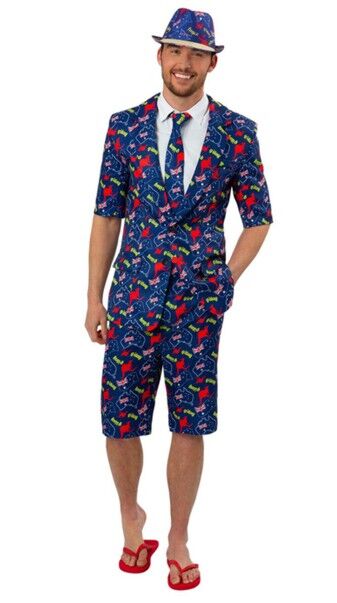 Australian Flag G'Day Stand Out Suit