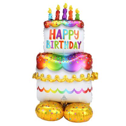 Airloonz Birthday Cake Balloon