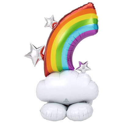 Airloonz Rainbow & Clouds Balloon
