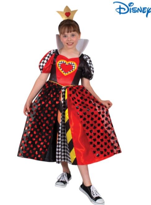Queen of Hearts Deluxe Kid's Costume