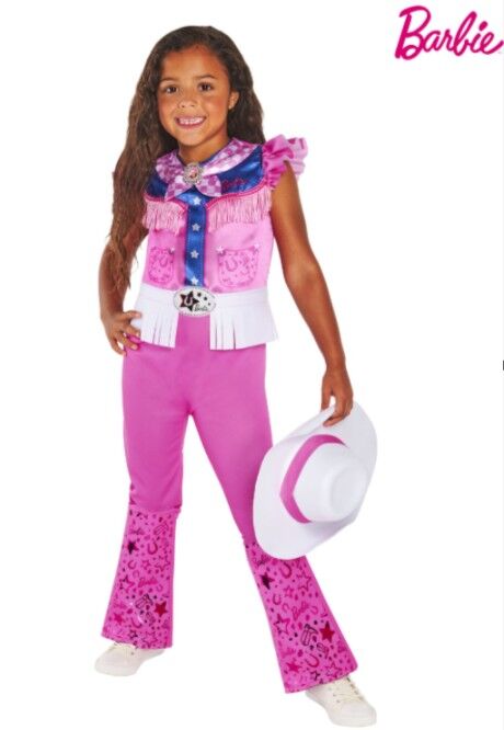 Barbie Cowgirl Deluxe Kid's Costume