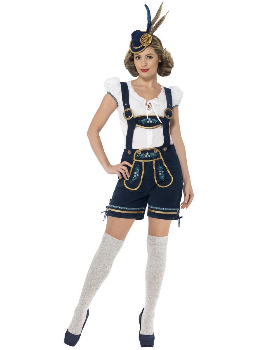 Deluxe Bavarian Women's Costume - Blue
