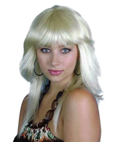 Retro Layered Blonde Wig
