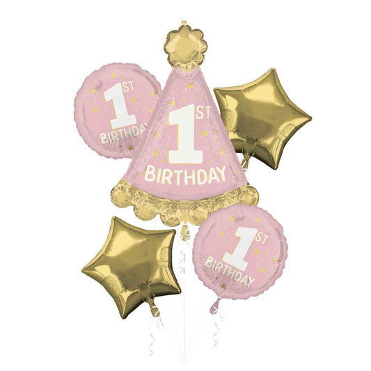 Little Miss One-derful Mega Foil Balloon Bouquet