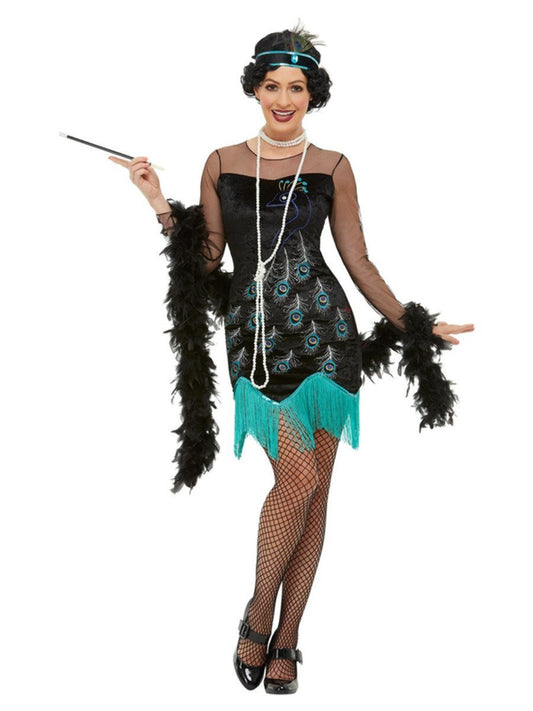 1920s Peacock Flapper Adult Costume