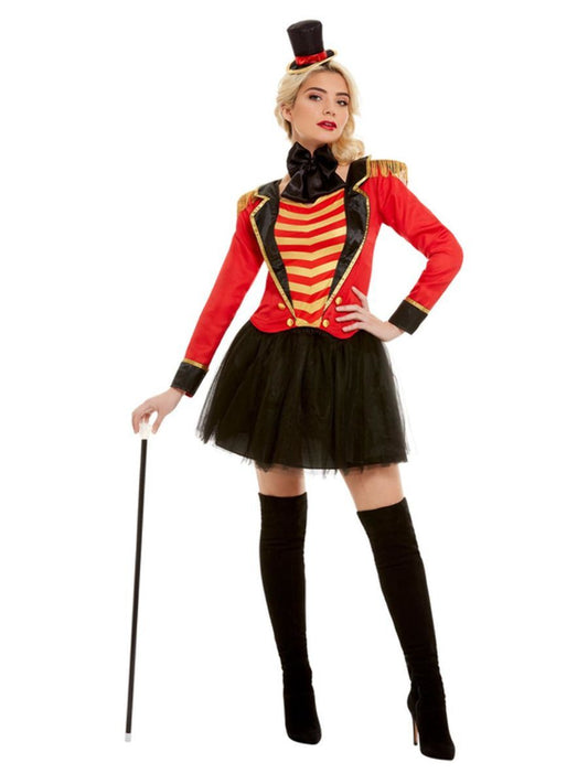 Deluxe Ringmaster Women's Costume