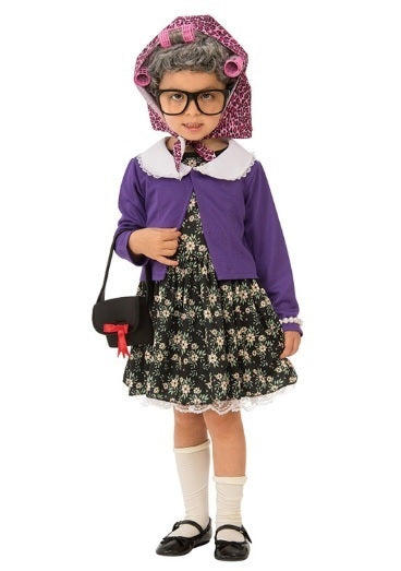 Little Old Lady Kid's Costume