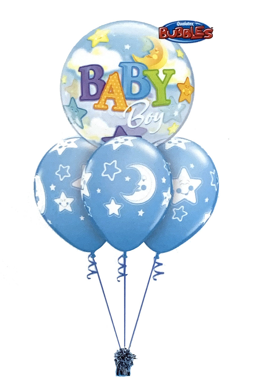 Baby Moon & Stars Bubble Semi Luxury