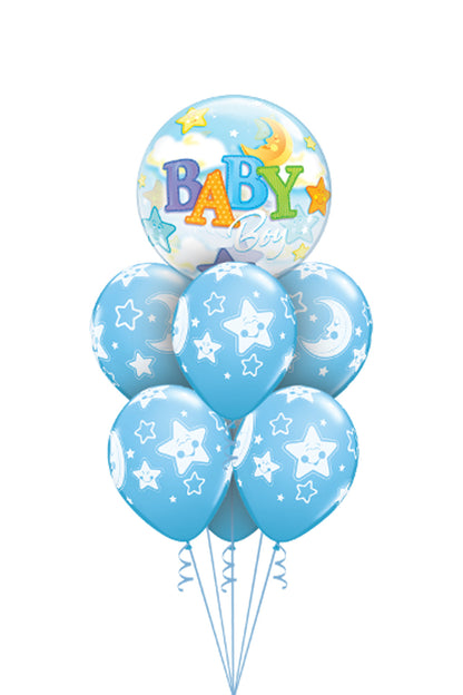 Baby Stars & Moons Bubble Luxury Bouquet