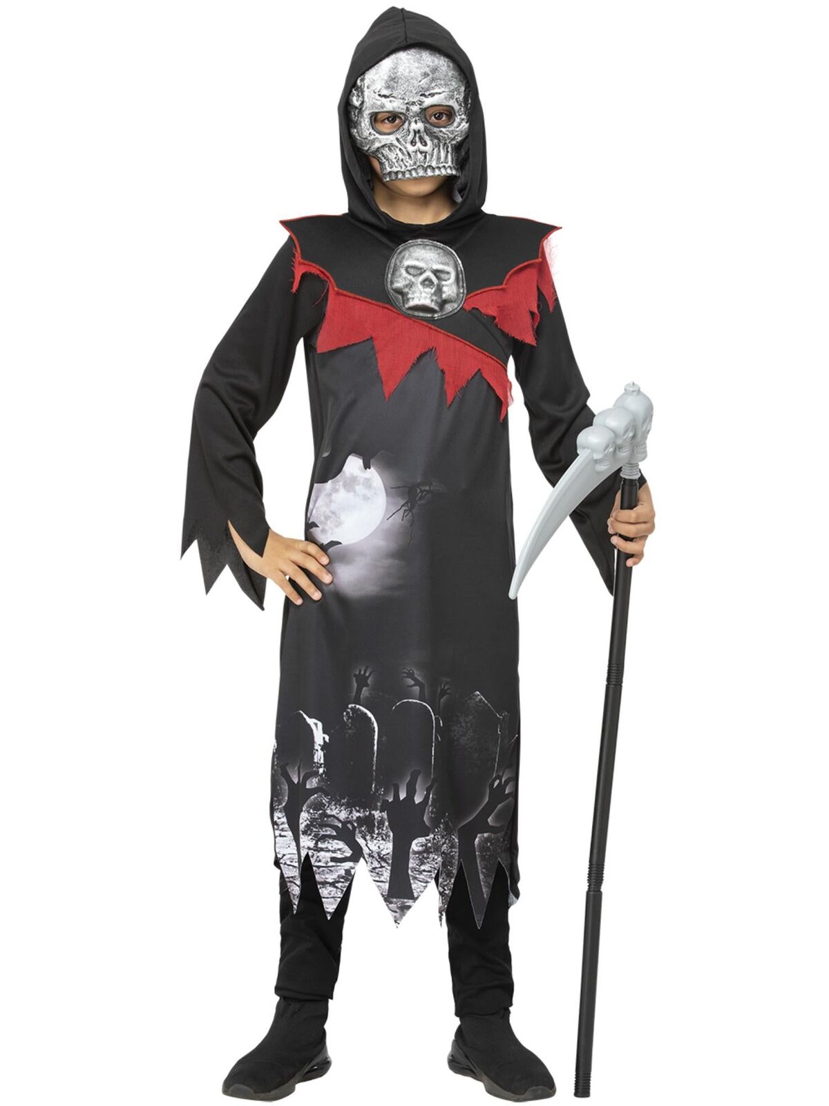 Deluxe Grim Reaper Kid's Costume