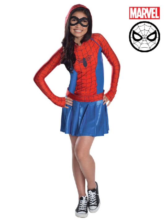 Spider-Girl Hoodie Kid's Costume