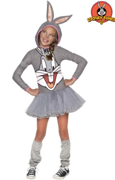 Bugs Bunny Hooded Kid's Costume