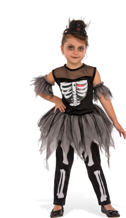 Skelerina Ballerina Girls Costume