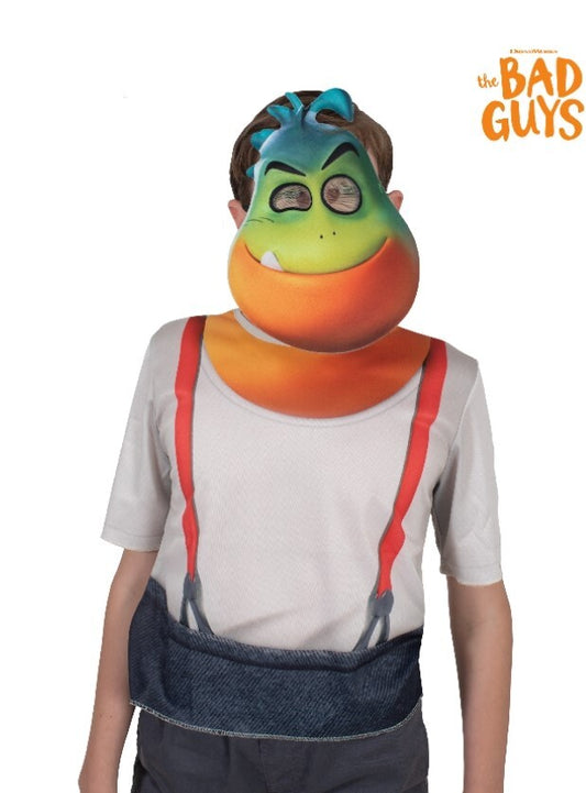 Bad Guys Mr Piranha Kid's Costume Top & Mask