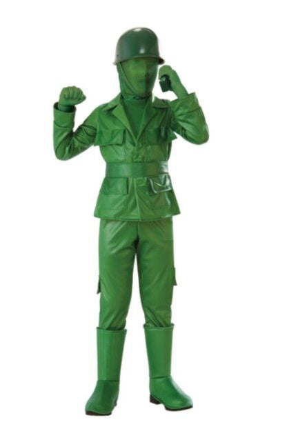 Green Army Man Kid's Costume