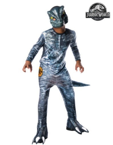 Jurassic Velociraptor Deluxe Kids Costume
