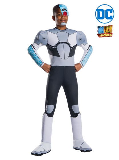 Cyborg Deluxe Teen Titans Kid's Costume