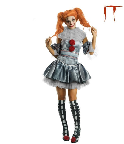 Pennywise IT Movie Deluxe Women's Costume