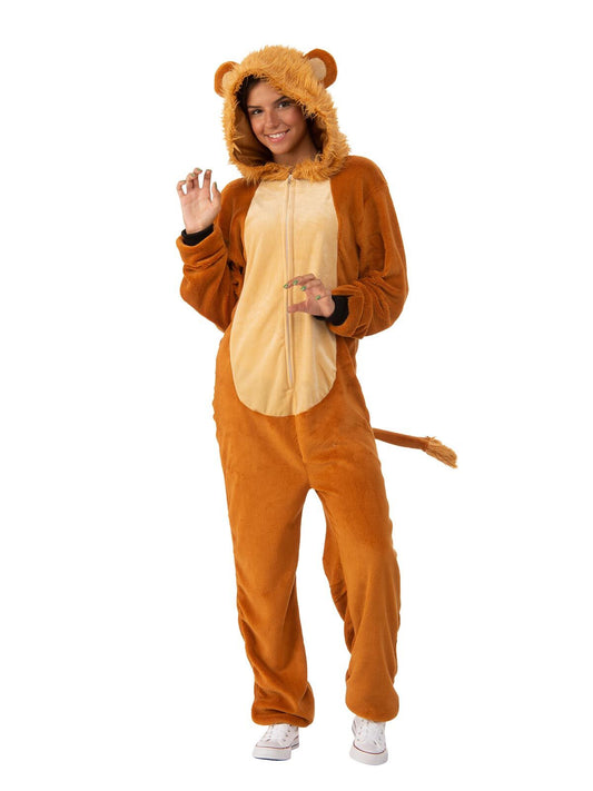 Lion Furry Onesie Adult Costume