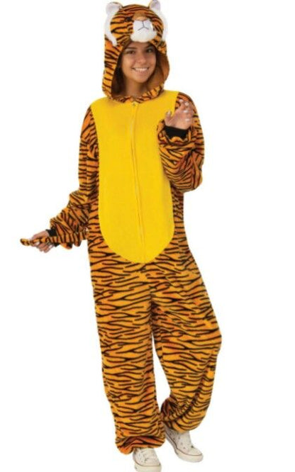 Tiger Furry Onesie Adult Costume