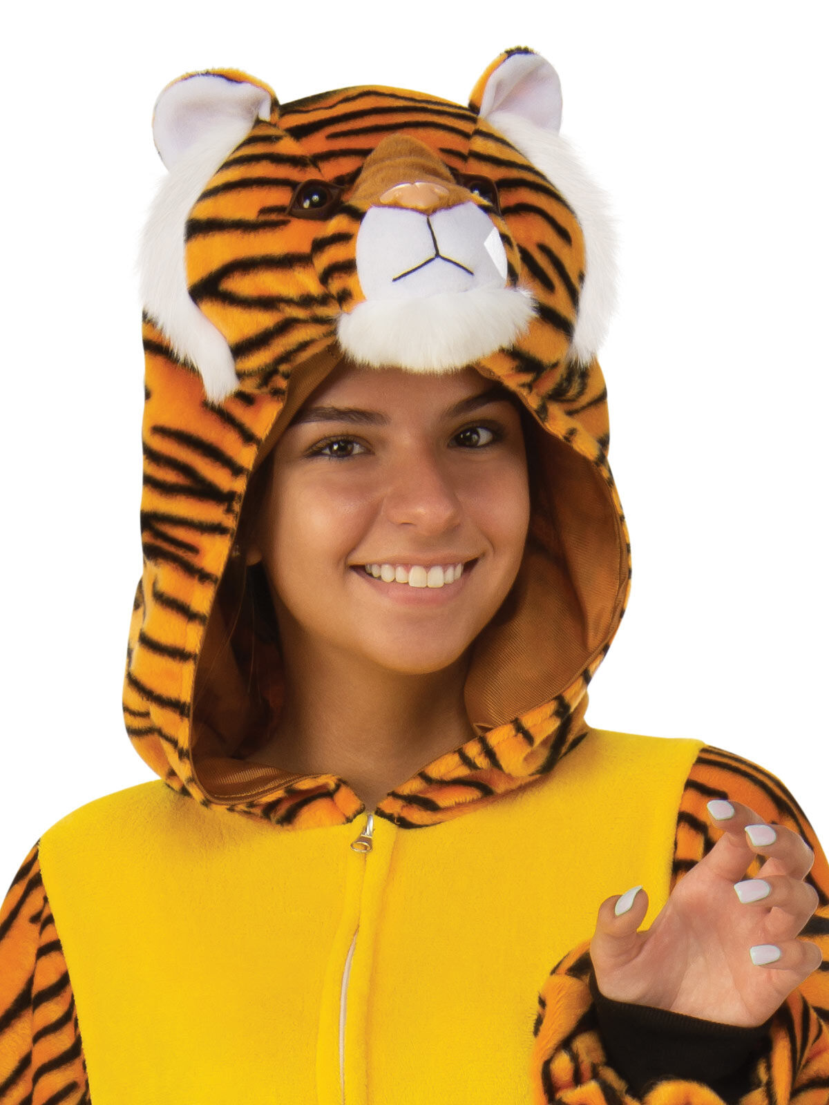 Tiger Furry Onesie Adult Costume