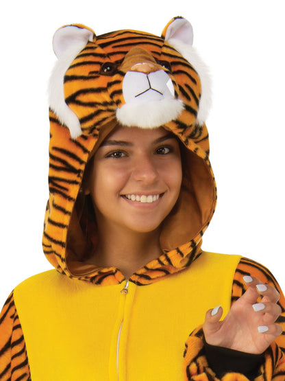 Tiger Furry Onesie Adult Costume