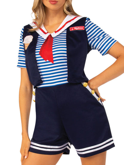 Stranger Things Robin Scoops Ahoy Adult Costume