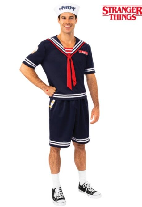 Stranger Things Steve Scoops Ahoy Adult Costume
