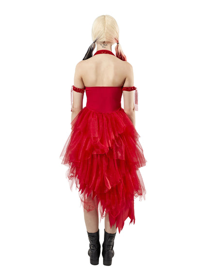 Harley Quinn Red Dress Adult Costume