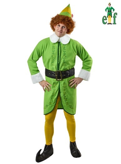 Deluxe Buddy the Elf Men's Costume Set