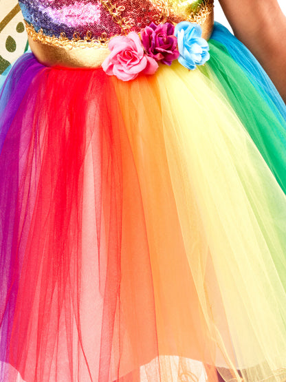 Unicorn Rainbow Tutu Kid's Costume