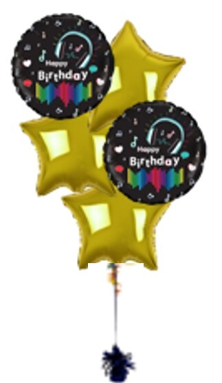 Birthday Star Foil Bouquet