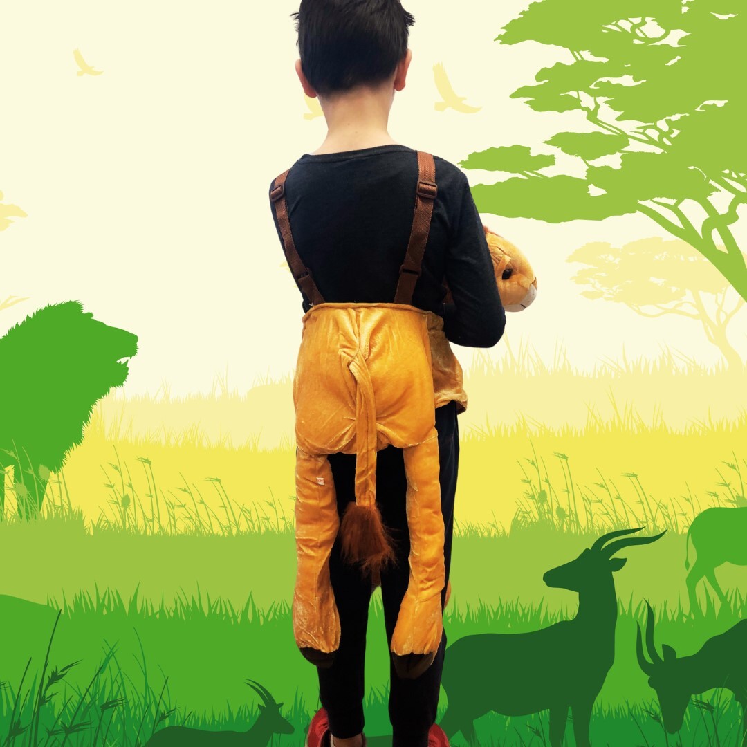 Kid Safari Wrap 'n Ride Lion Costume