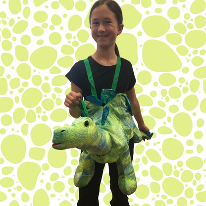 Kid Safari Wrap 'n Ride Stegosaurus Dinosaur Costume