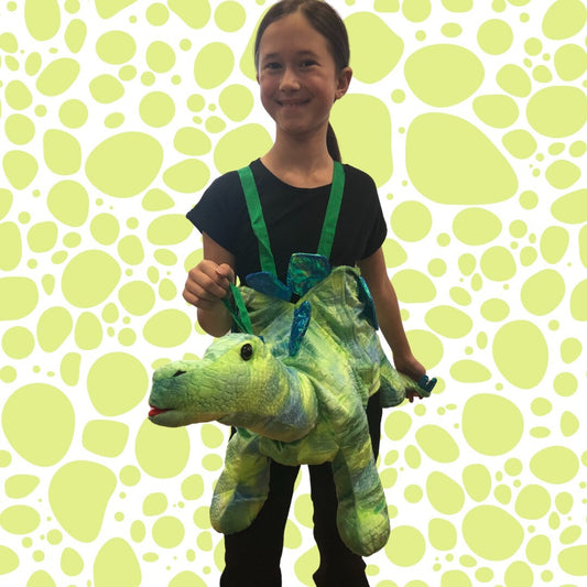 Kid Safari Wrap 'n Ride Stegosaurus Dinosaur Costume
