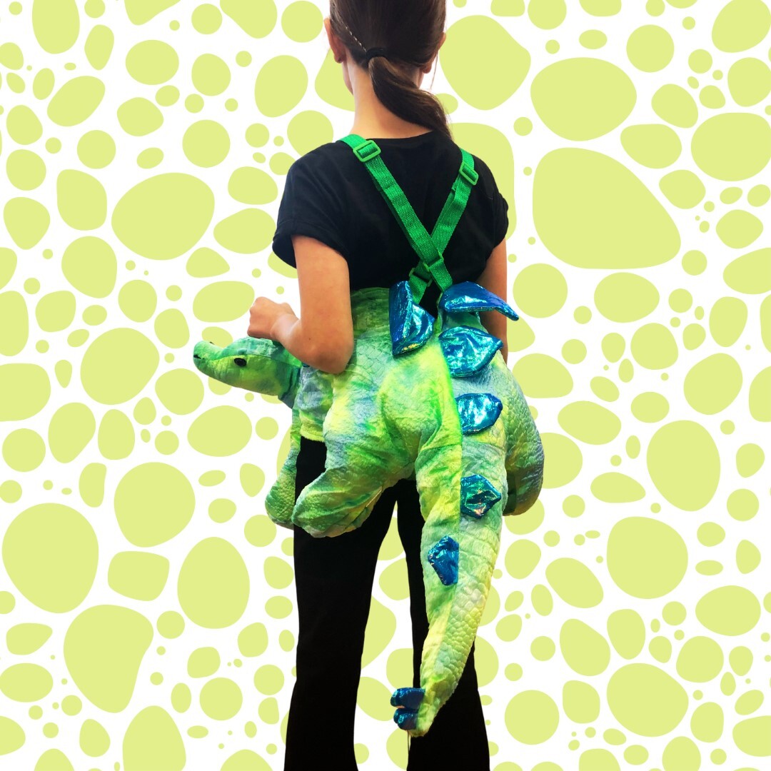 Kid Safari Wrap 'n Ride Stegosaurus Dinosaur Costume