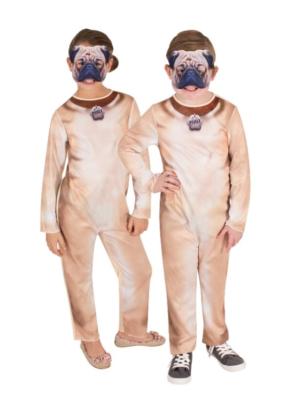Pug Dog Kid's Costume