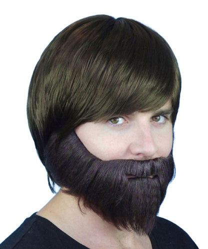 Full Beard & Moustache - Brown